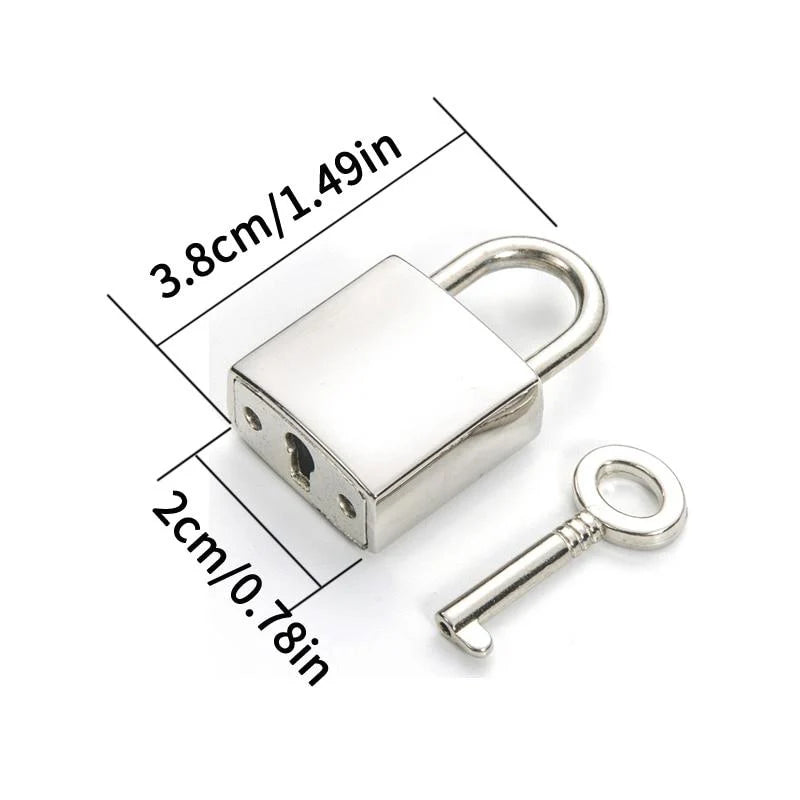 Chain Padlock Necklace Bdsm Symbolic Jewellery Gift for Submissive