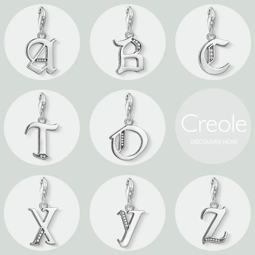 Alphabet Letters a B C D E F G H I J K L M N O P Q R S T U V W X Y Z Charm Pendant,2019 New Fashion Jewelry 925 Sterling Silver