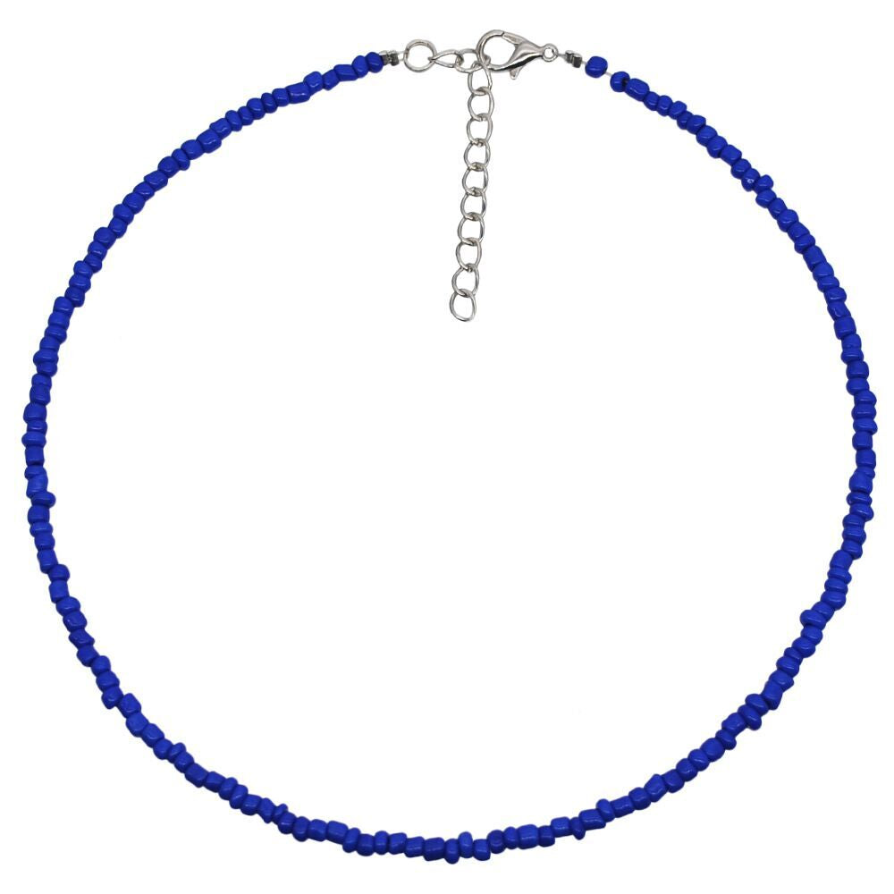 Bohemia Colourful Beaded Choker Necklace Women Girls Jewellery Gift UK