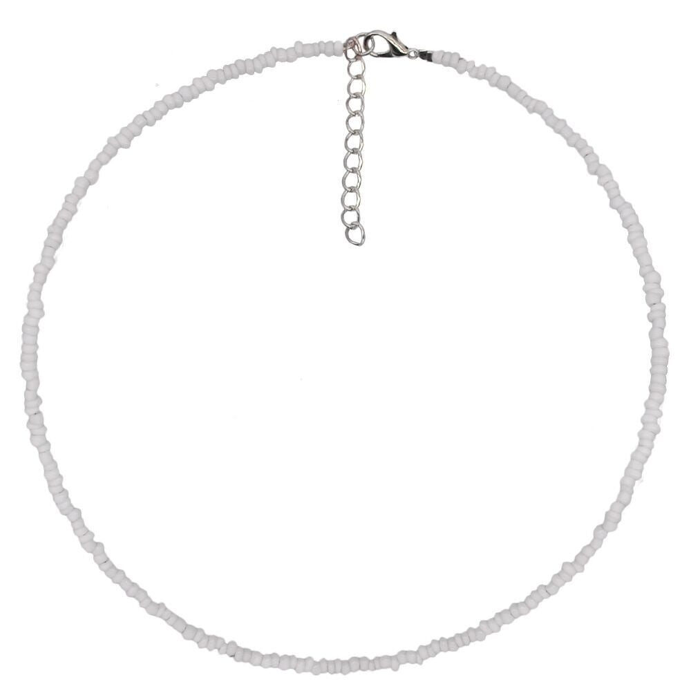 Bohemia Colourful Beaded Choker Necklace Women Girls Jewellery Gift UK