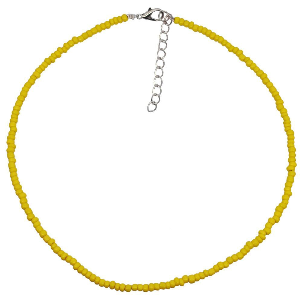 Bohemia Colourful Beaded Choker Necklace Women Girls Jewellery Gift UK