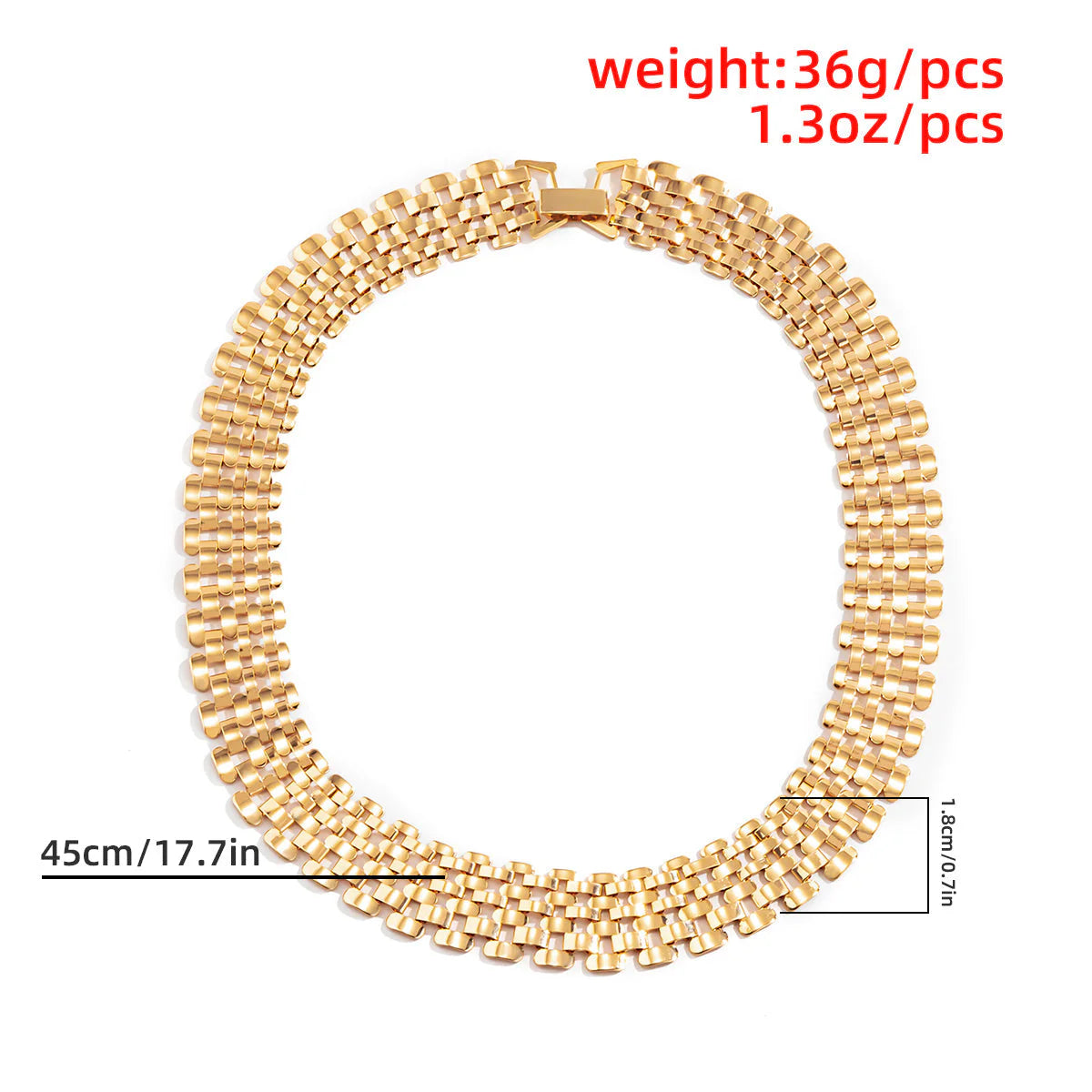 Chunky Statement Necklace | Bold Thick Chain Jewellery