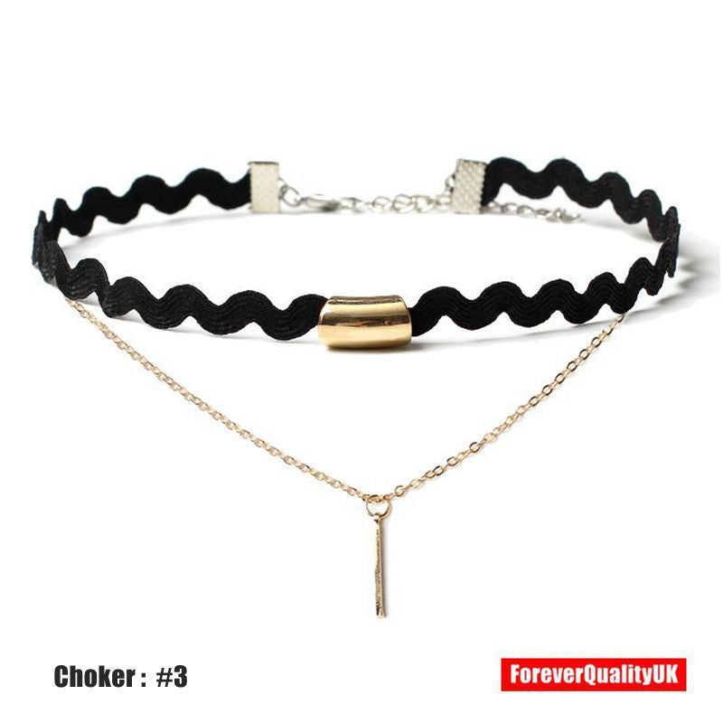 Fashion Women Full Diamond Crystal Rhinestone Choker Necklace Wedding Jewellery