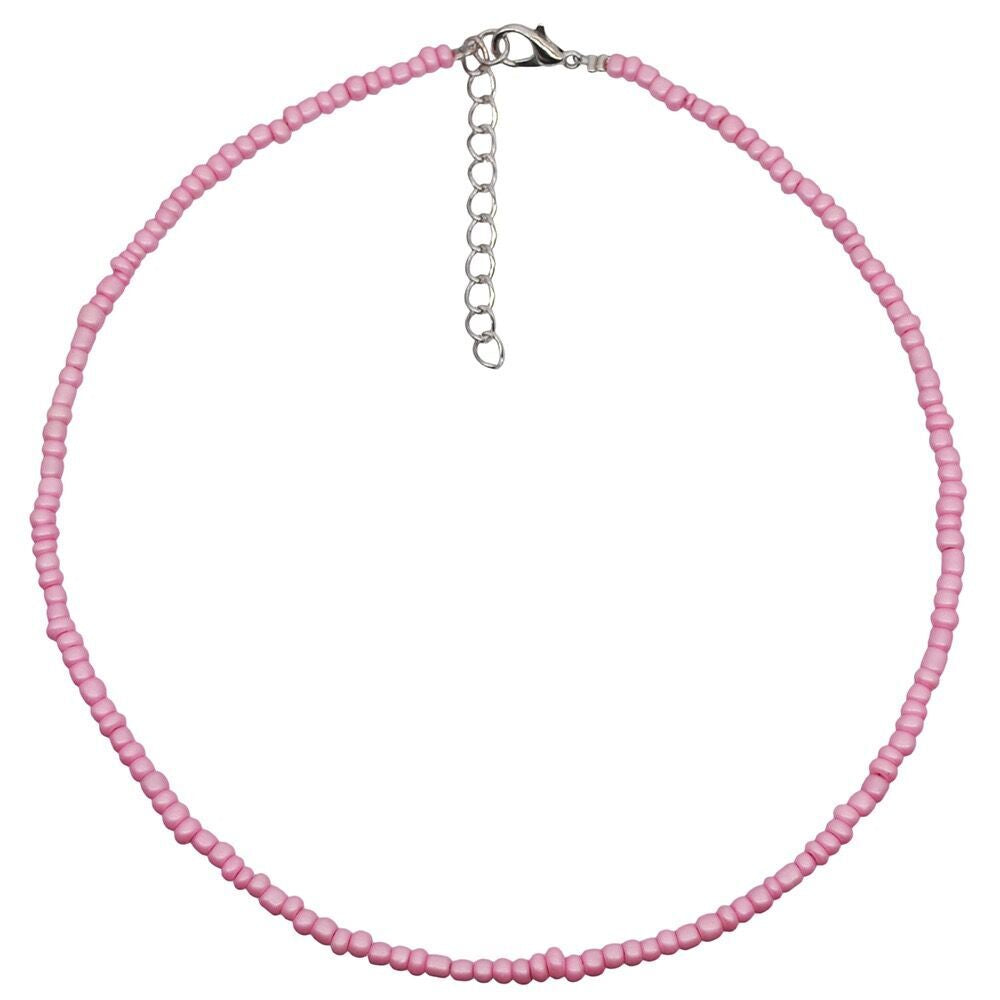 Bohemia Colourful Beaded Choker Necklace Women Girls Jewellery Gift UK